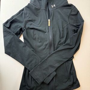 Under Armour Women's Charcoal Zip-Up Sweatshirt